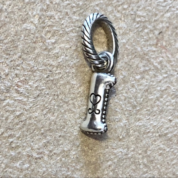 🆕 Brighton Alphabet Collection letter l (lower case L) silver charm NWOT Retired - Picture 3 of 7